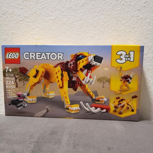 NEW LEGO Creator 3 in 1 Lion King Ostrich Warthog Easter Basket Gift Brand new S - Picture 1 of 10